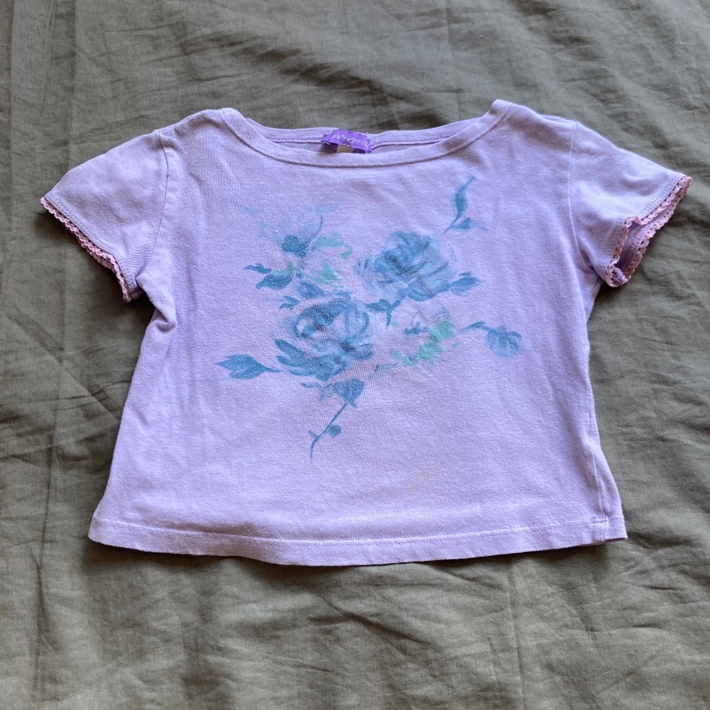 Vintage Laura Biagiotti Girls cropped T-Shirt